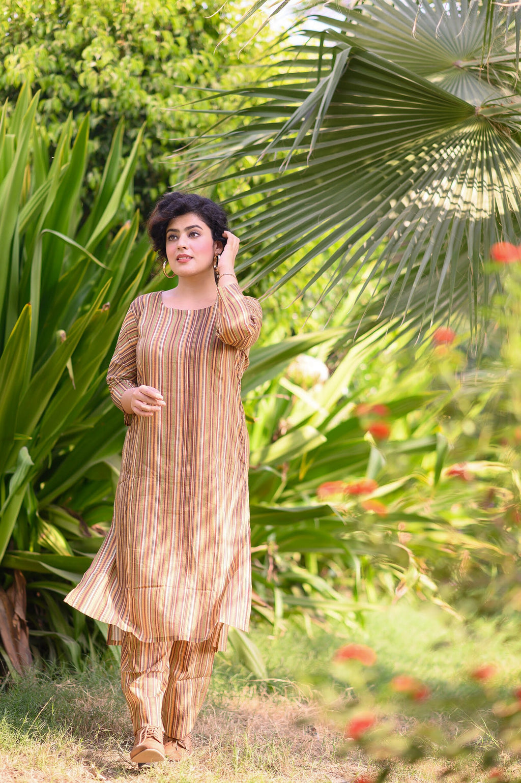 Striped Kurta With Pant