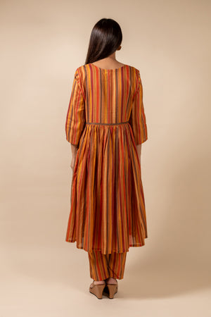 Striped Kurta With Pant