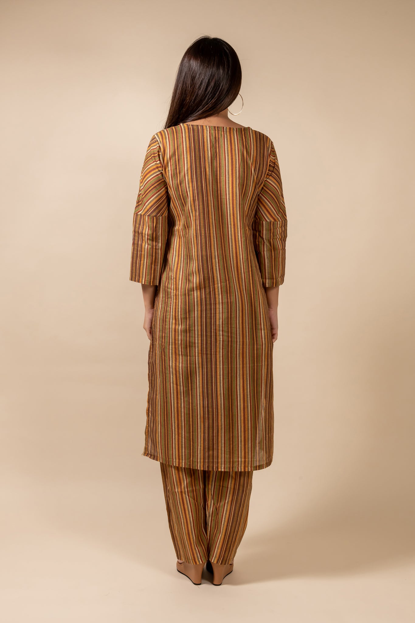 Striped Kurta With Pant