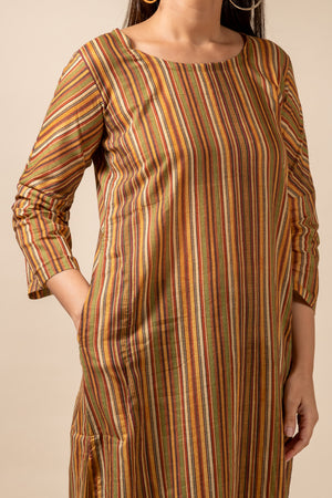 Striped Kurta With Pant